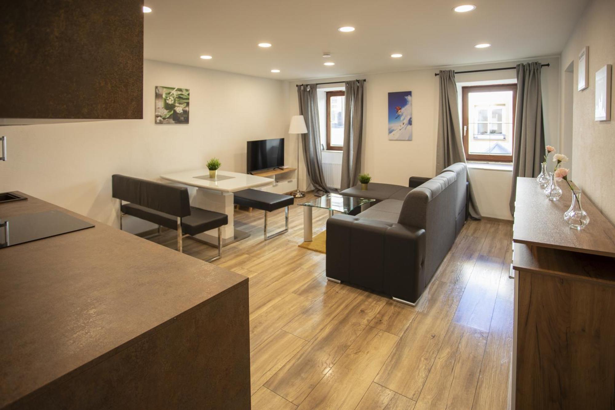 Modern Old Town Apartment Hall in Tirol Eksteriør bilde